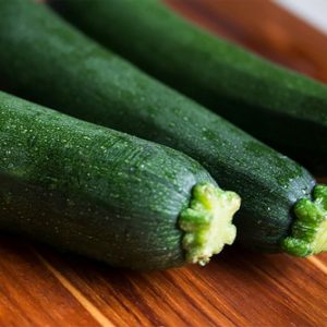 Courgettes vertes